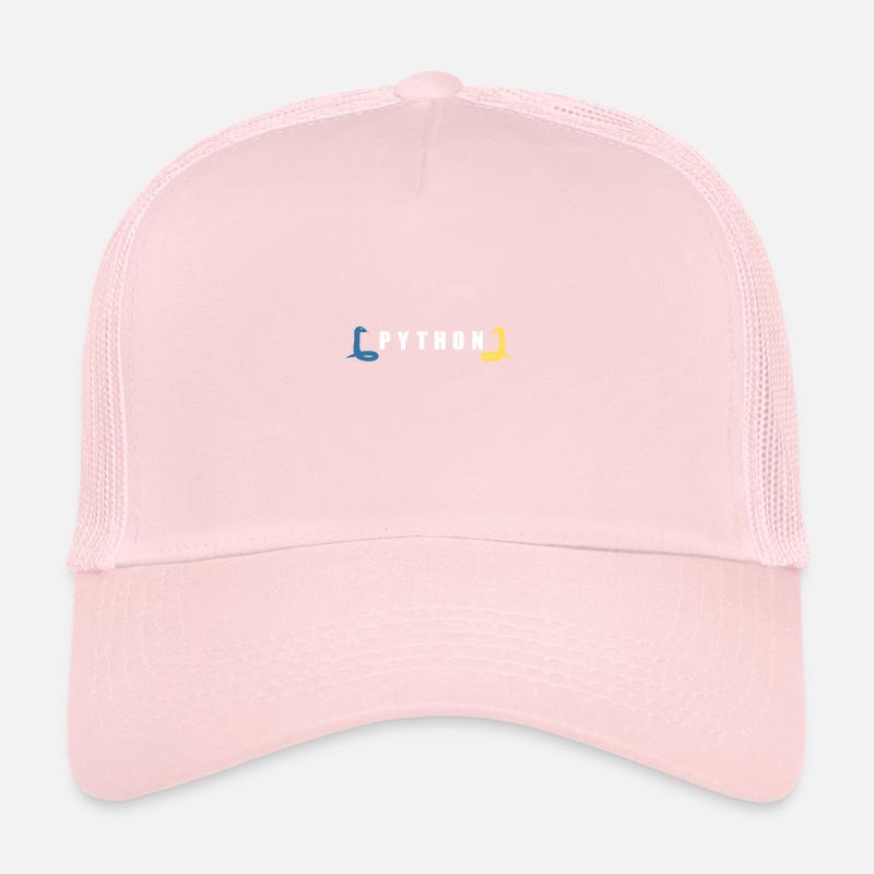 Idée cadeau codeur programmeur développeur Python Casquette trucker 