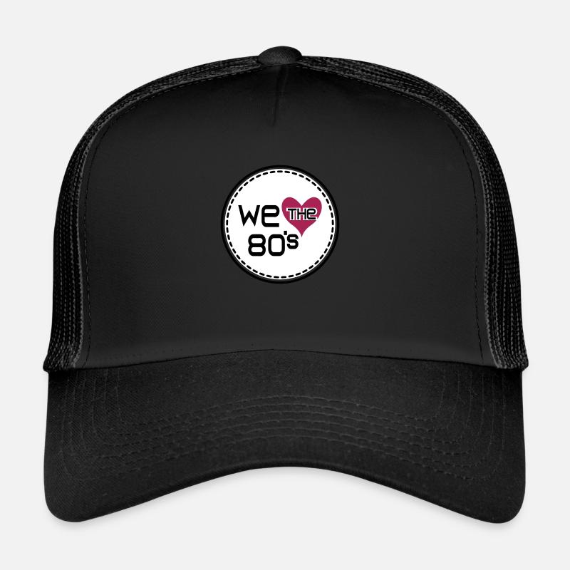 Nous aimons les années 80 Casquette trucker 