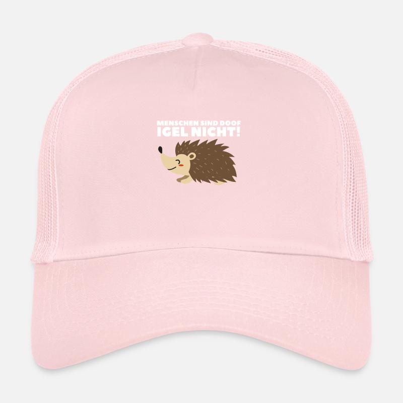 Igel Hedgehog Stacheltier Herbst Geschenk Trucker Cap
