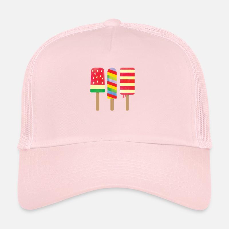 Drei leckere Eiscreme Trucker Cap