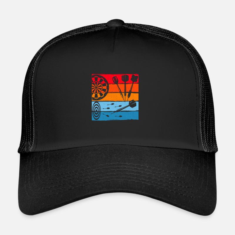 Fléchettes rétro Fléchettes 180 Fléchettes Casquette trucker 