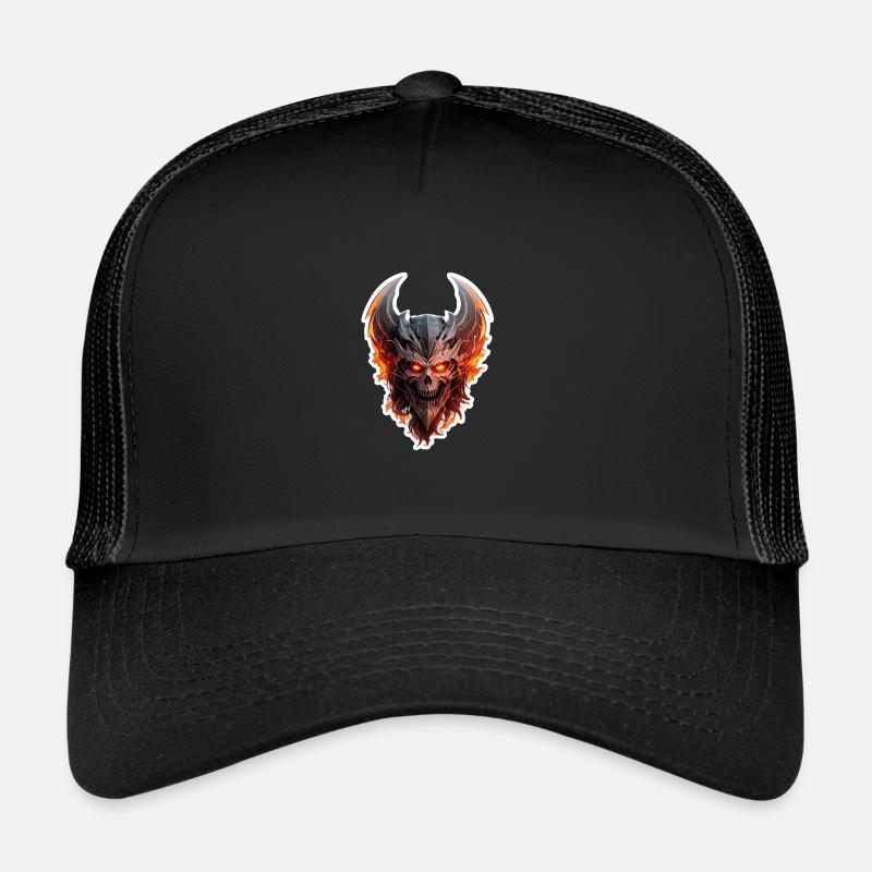 Halloween Ange de la mort Casquette trucker 