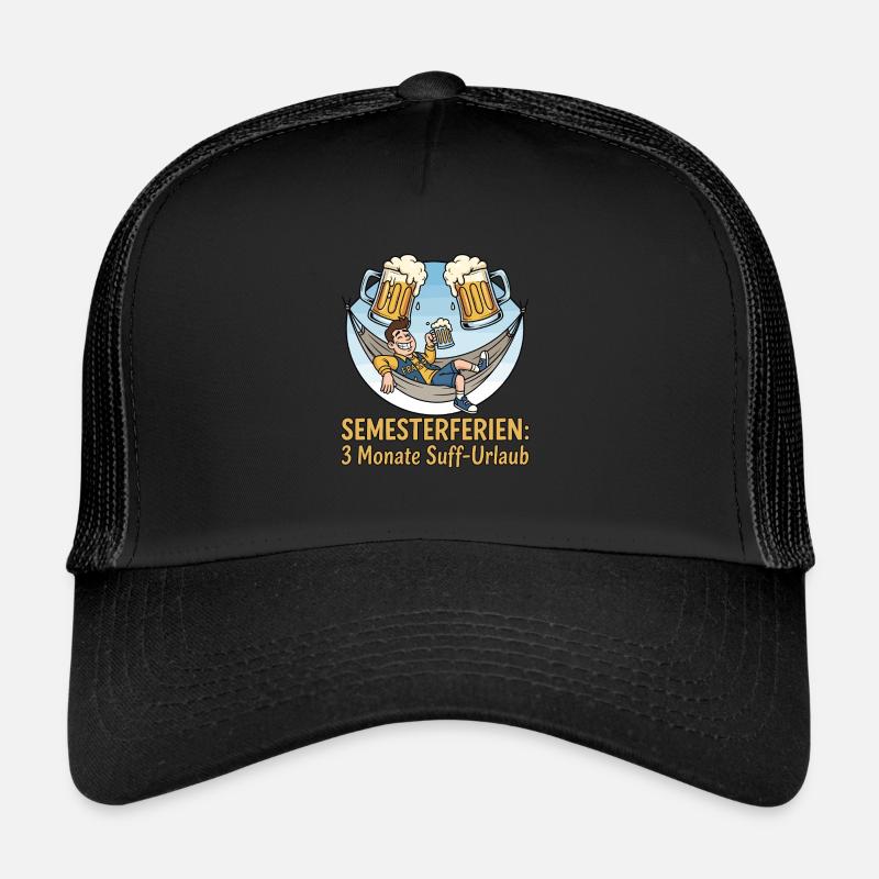 Vacances semestrielles : Vacances alcoolisées Casquette trucker 