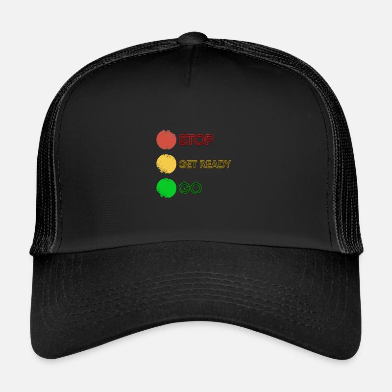 traffic light Trucker Cap