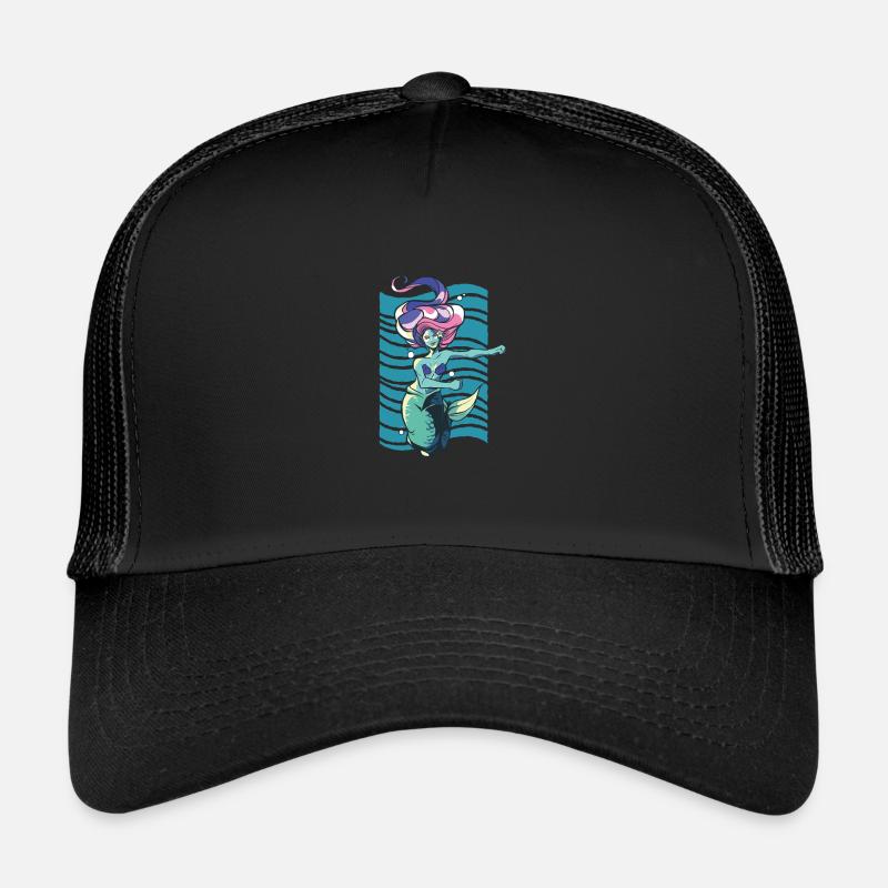 Dab dabbing danse sirène Casquette trucker 