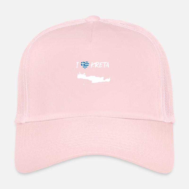 I Love Kreta Trucker Cap
