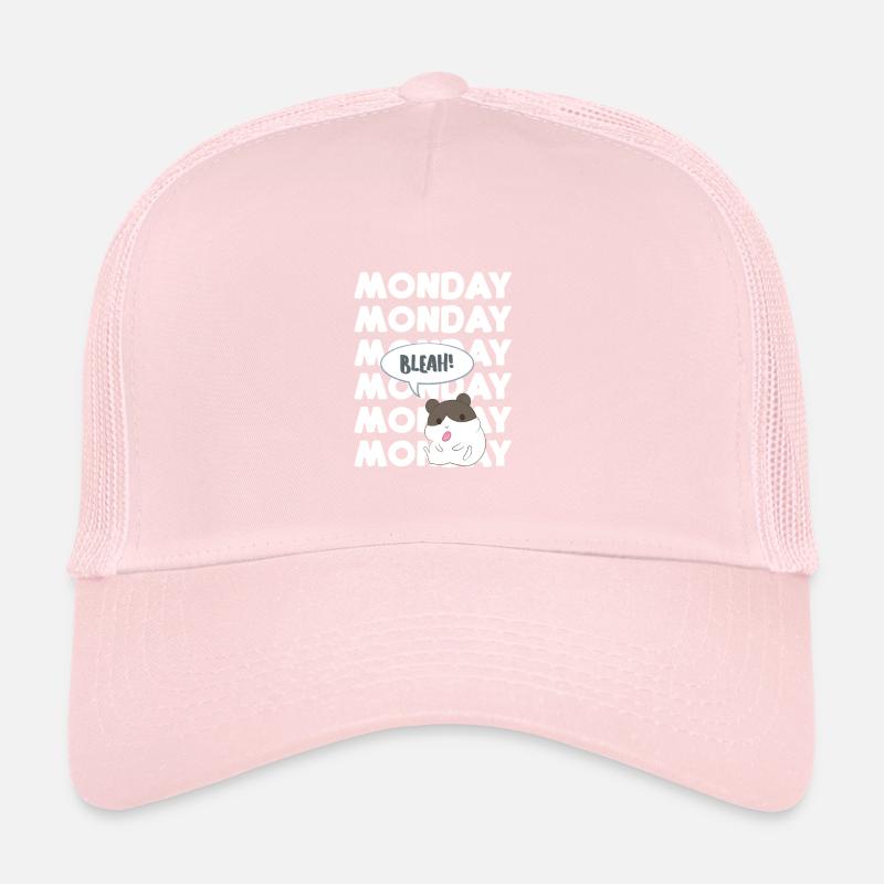 Hamster - T-shirt Hamster - Lundi - Dire Casquette trucker 