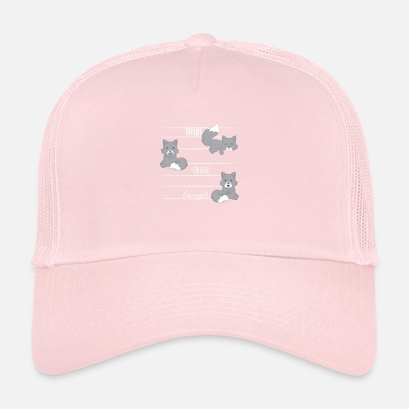 Wolf - loups - Wolffan - rire - sourire Casquette trucker 