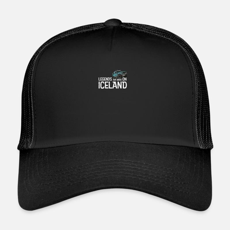 Légendes de l’Islande | 4x4 icône Casquette trucker 