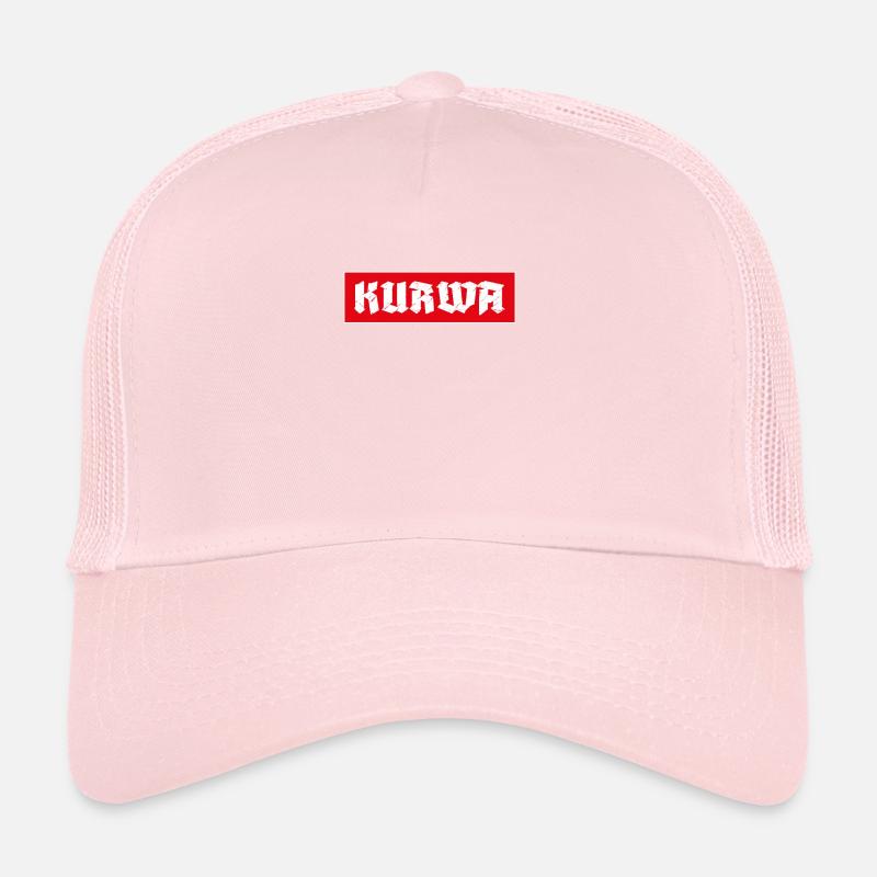 Polen Geschenk Spruch Polnisch Slang Kurwa Trucker Cap