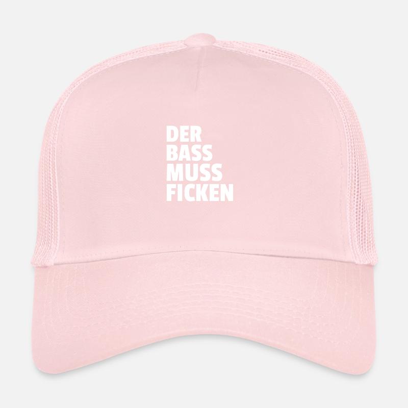 La basse doit baiser Casquette trucker 