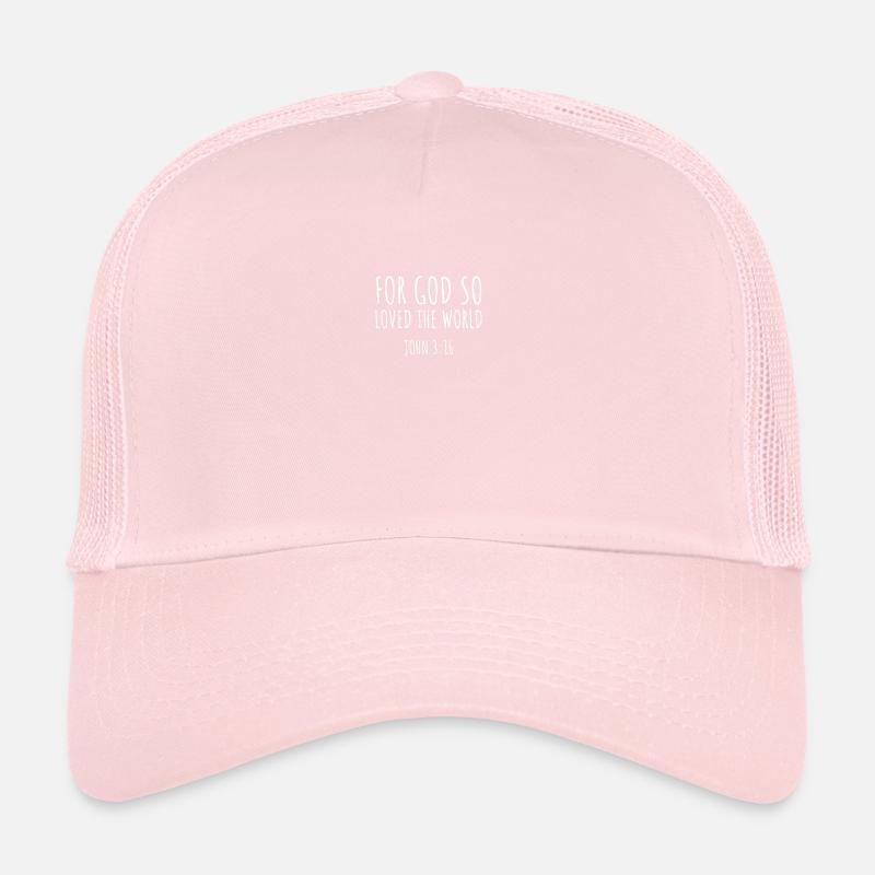 Pour Dieu a tant aimé le monde Casquette trucker 