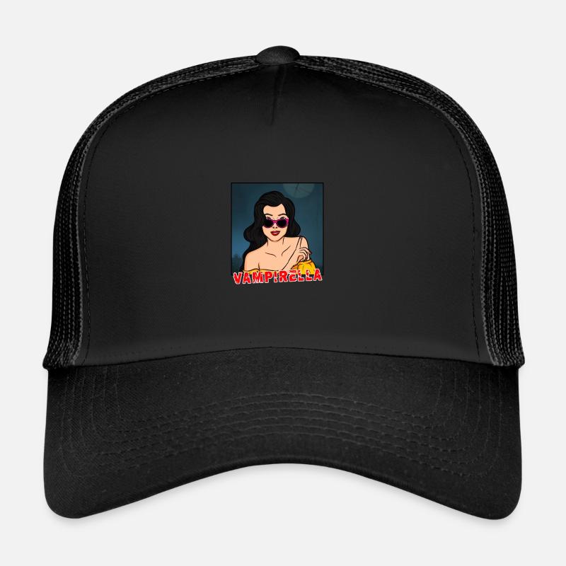 Vampirella Vampire morning human morning gift Trucker Cap
