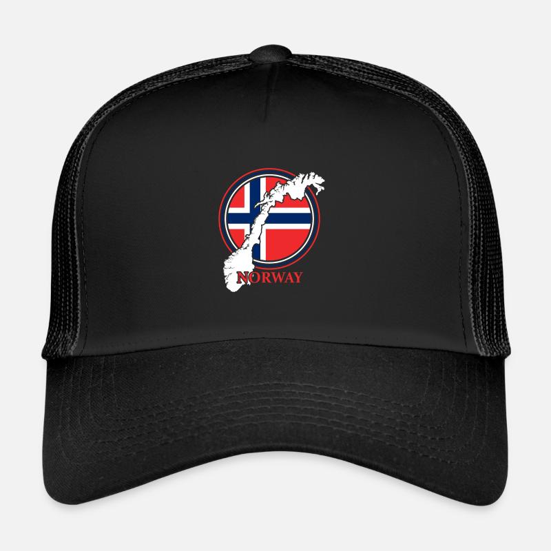 Cadeau viking de Norvège Casquette trucker 