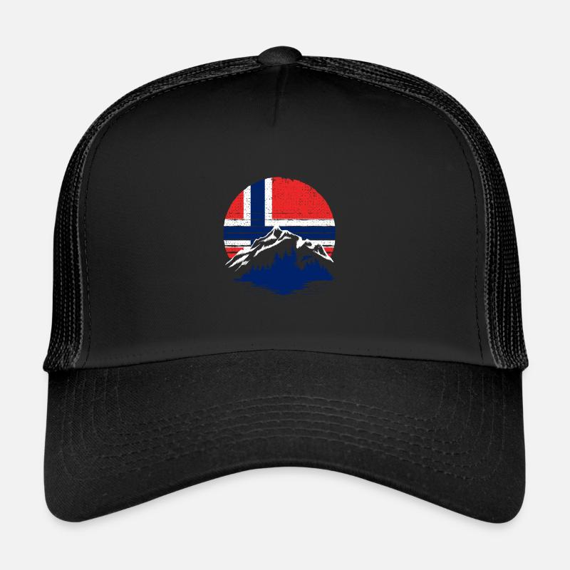 Norwegen Skandinavien Geschenk Trucker Cap