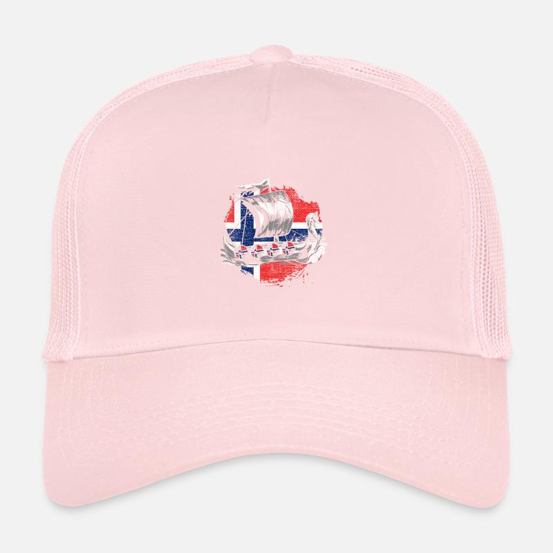Norwegen Oslo Flagge Trucker Cap