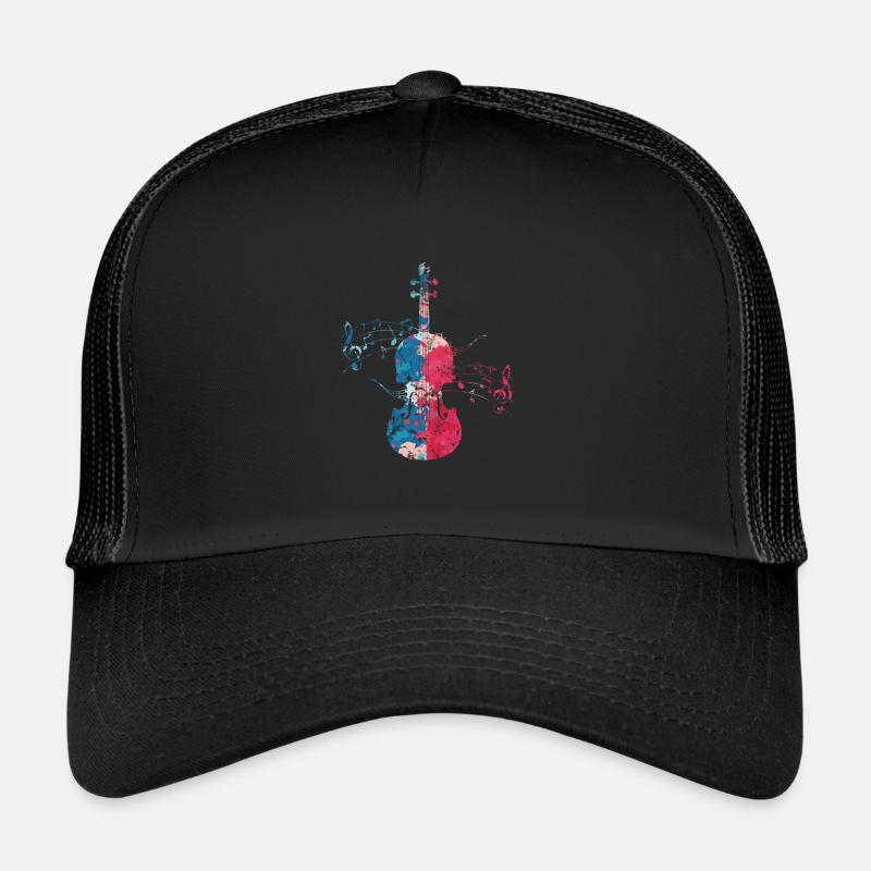 Musique pour violoncelle violoncelle Casquette trucker 