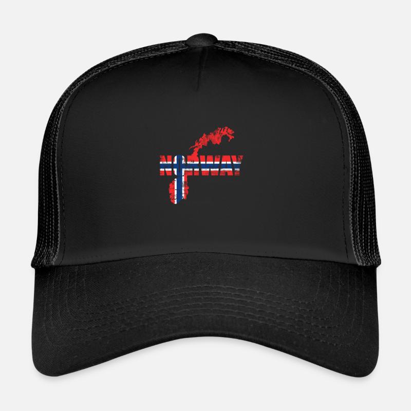 Norway Scandinavia Trucker Cap