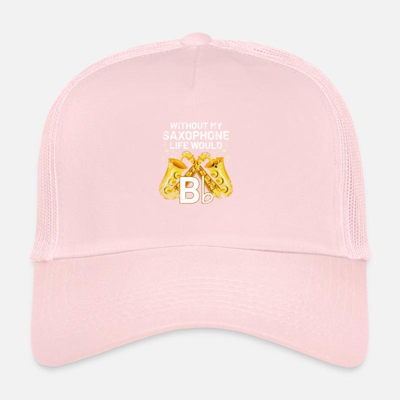 Saxophone jazz band Trucker Cap