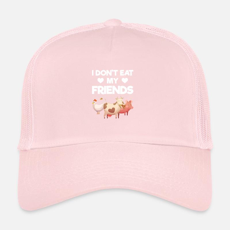 Végétarien végétalien Casquette trucker 