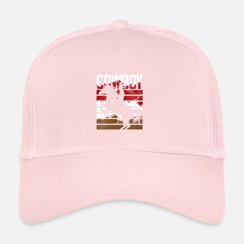 Bottes Cowboy Cowboy Casquette trucker 