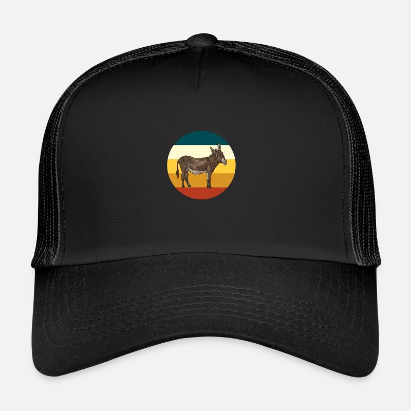 Âne rétro Casquette trucker 