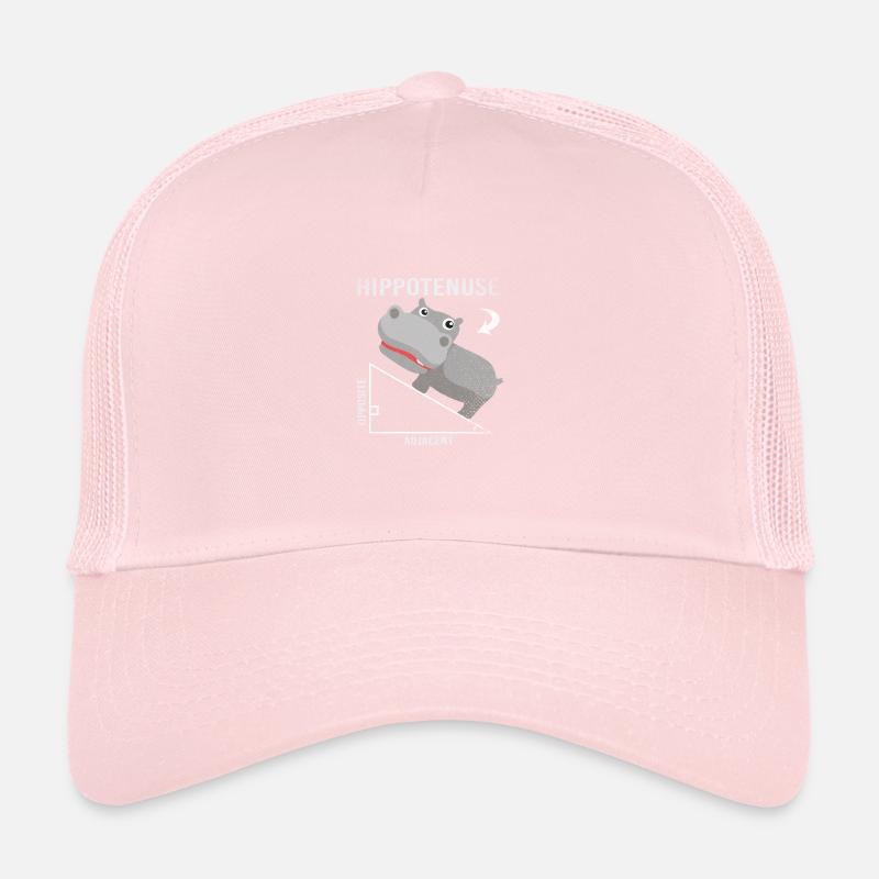 Mathématicien hippopotame Casquette trucker 