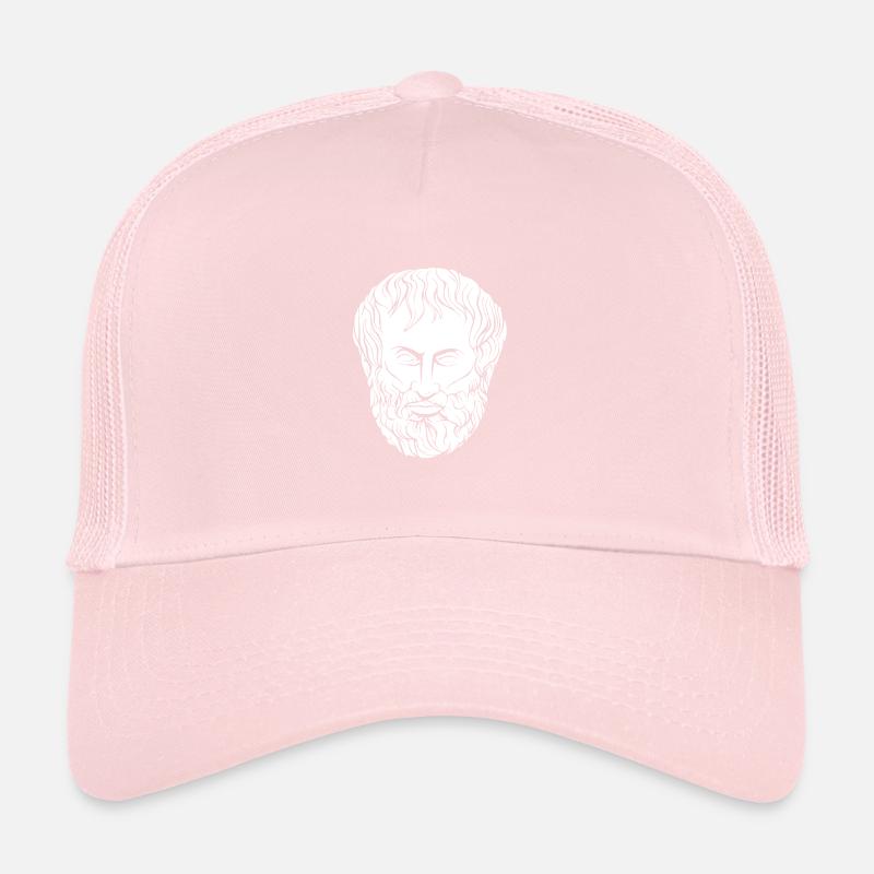 Aristotle philosopher philosophy antique gift Trucker Cap