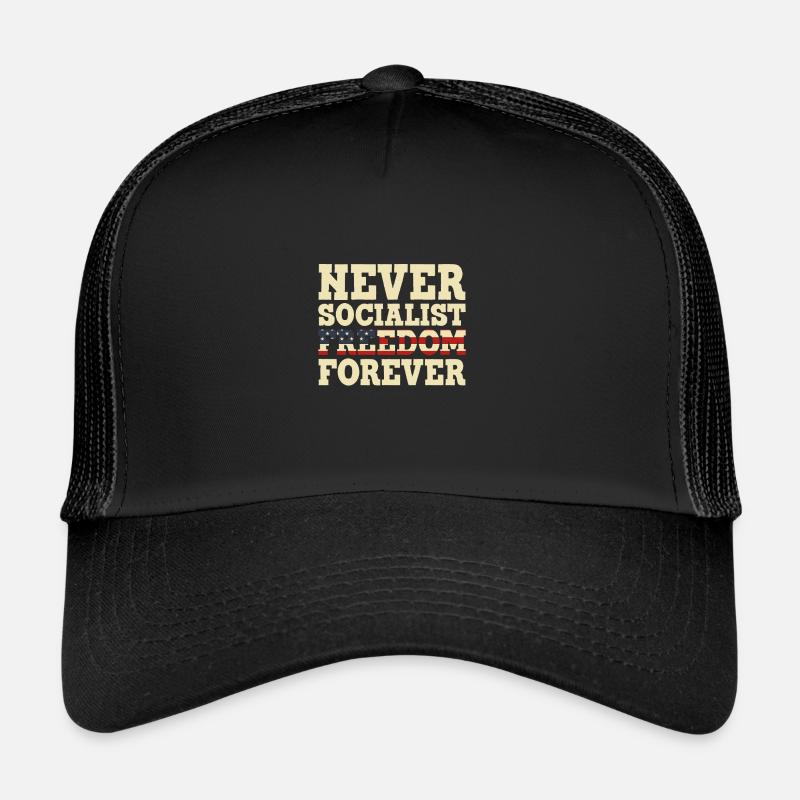 Antisozialismus Freiheit Trucker Cap