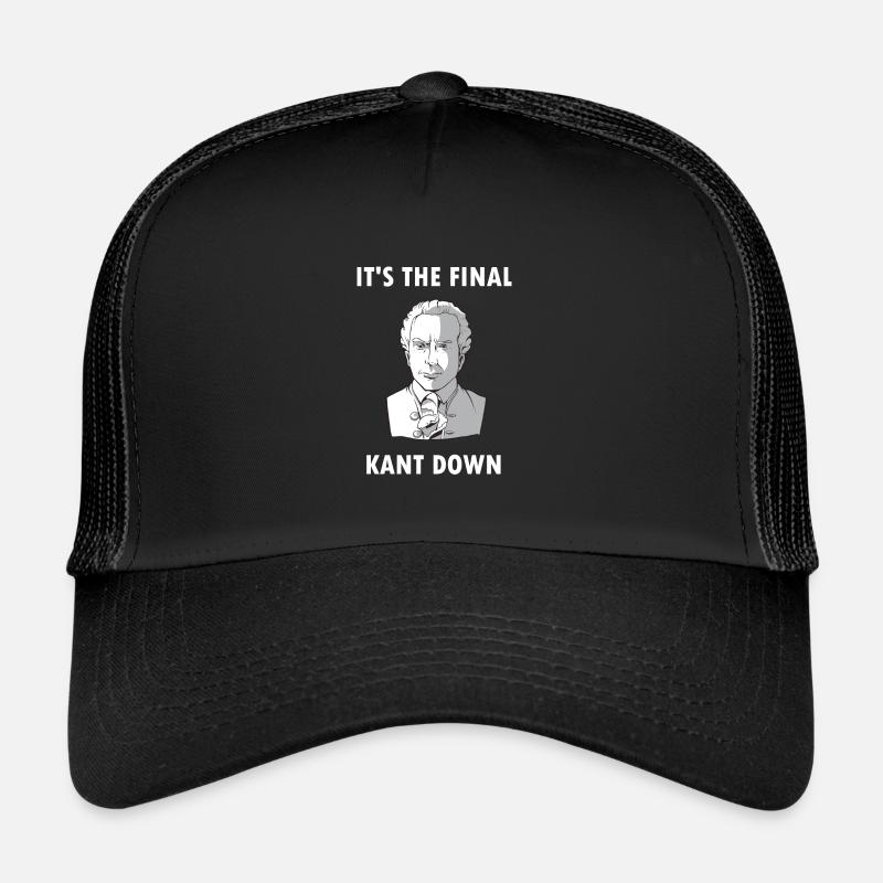 Philosophie Immanuel Kant Down Philosoph Witzig Trucker Cap