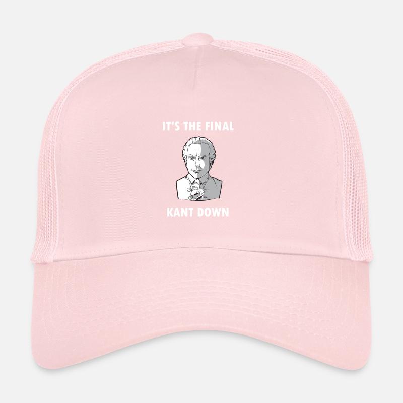 Philosophie Emmanuel Kant Bas Philosophe Drôle Casquette trucker 