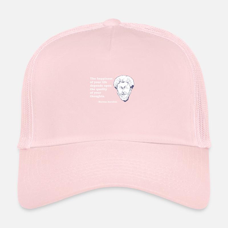 Marcus Aurelius Zitat Philosophie Philosoph Stoic Trucker Cap