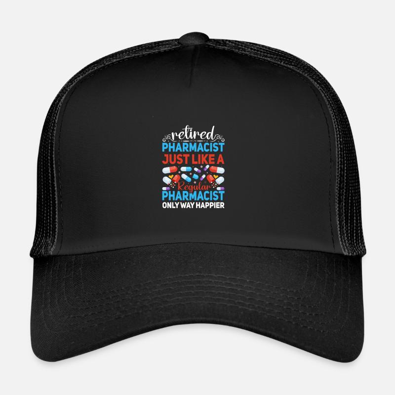 Drôle de pharmacien à la retraite Casquette trucker 