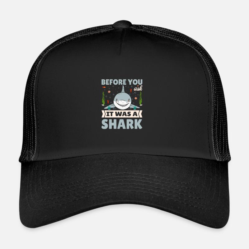 It Was A Shark Funny Amputee Prosthetic Surgery Trucker Cap