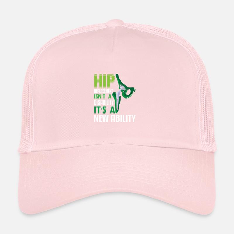 Hip Replacement Isn't a disability Trucker Cap