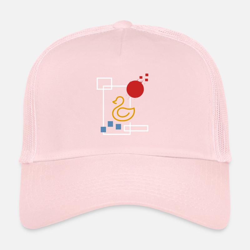 Canard « collection abstraite de canards » étang à canards domestiques Casquette trucker 