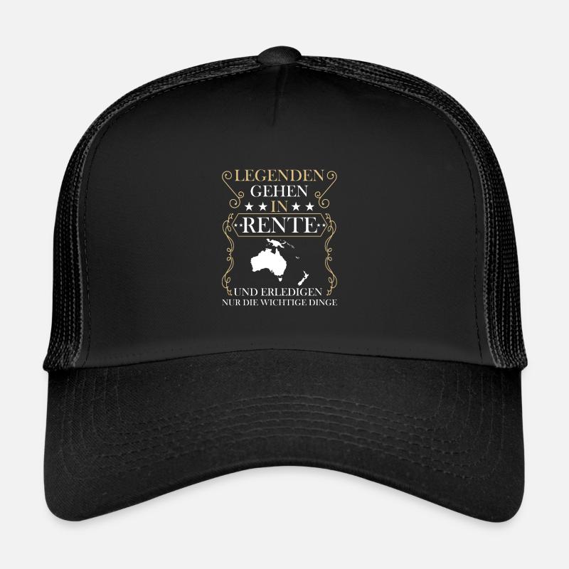 Rentner Rente Rentenbeginn Australien Trucker Cap