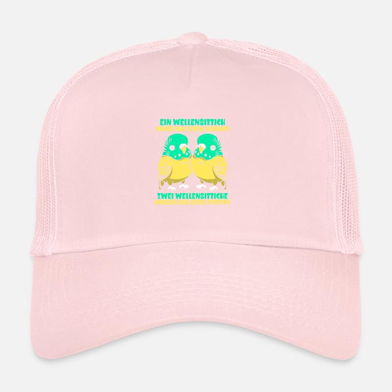 Ein Wellensittich macht das Leben schöner Trucker Cap