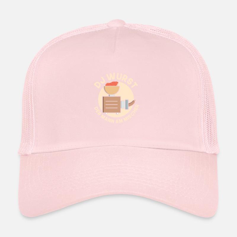 Dj wurst der mann am mischer Metzger Trucker Cap