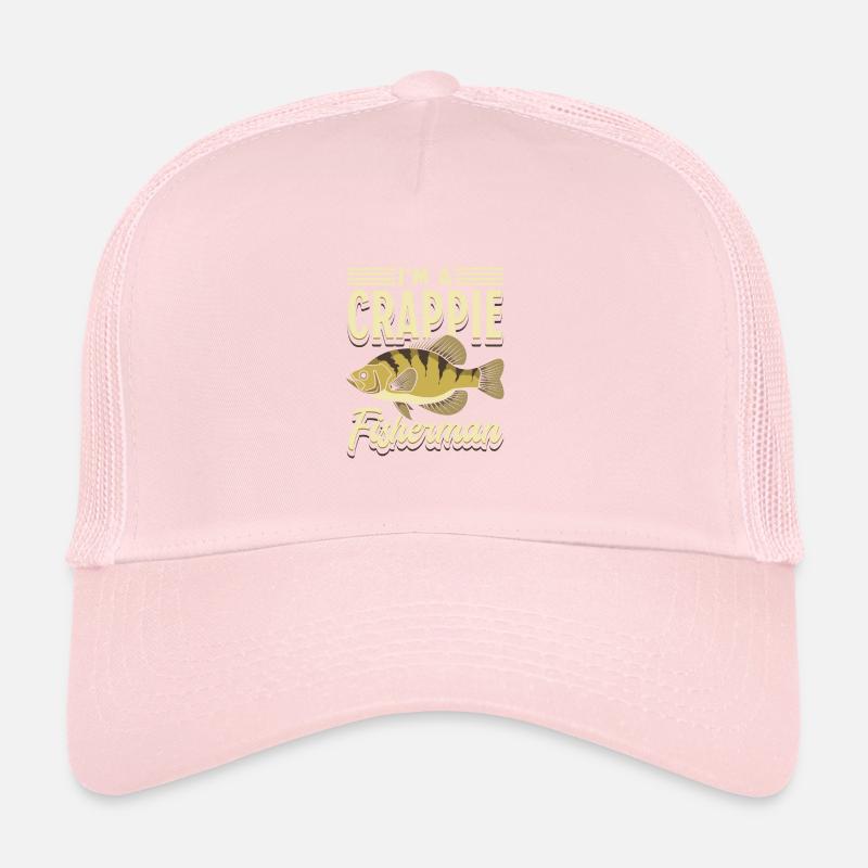 Ich bin ein Crappie-Fischer Trucker Cap
