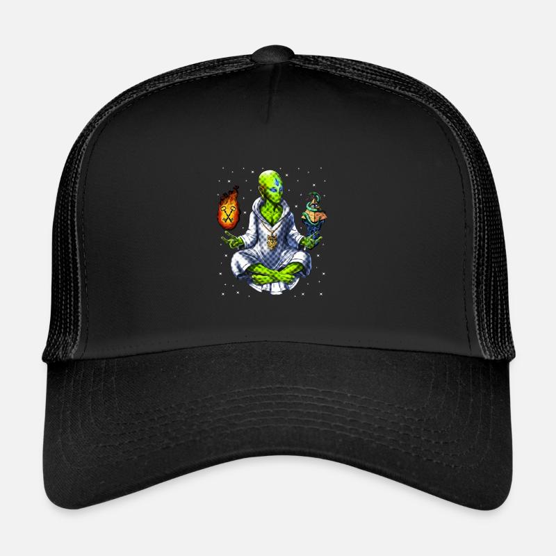 Alien Illuminati Conspiracy Trucker Cap