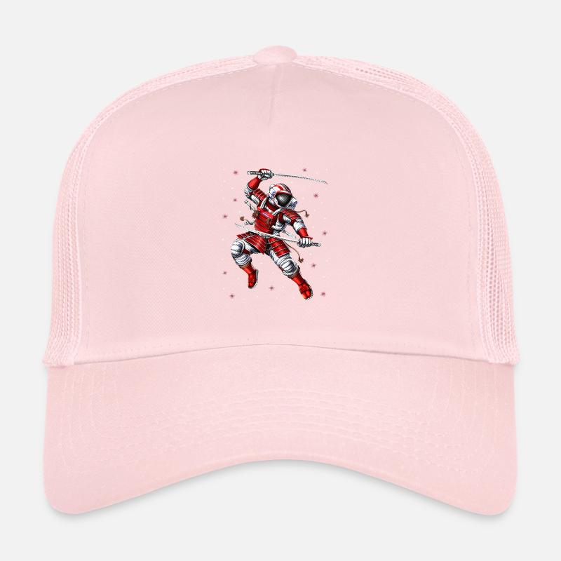 Astronauten-Samurai-Krieger Trucker Cap