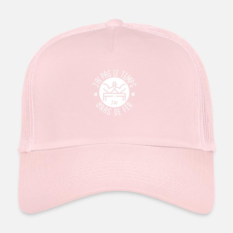 J'ai pas le temps j'ai Bras de fer Casquette trucker 