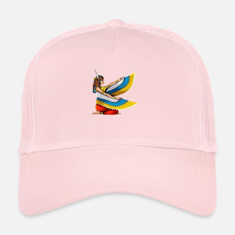Déesse égyptienne Maât Casquette trucker 