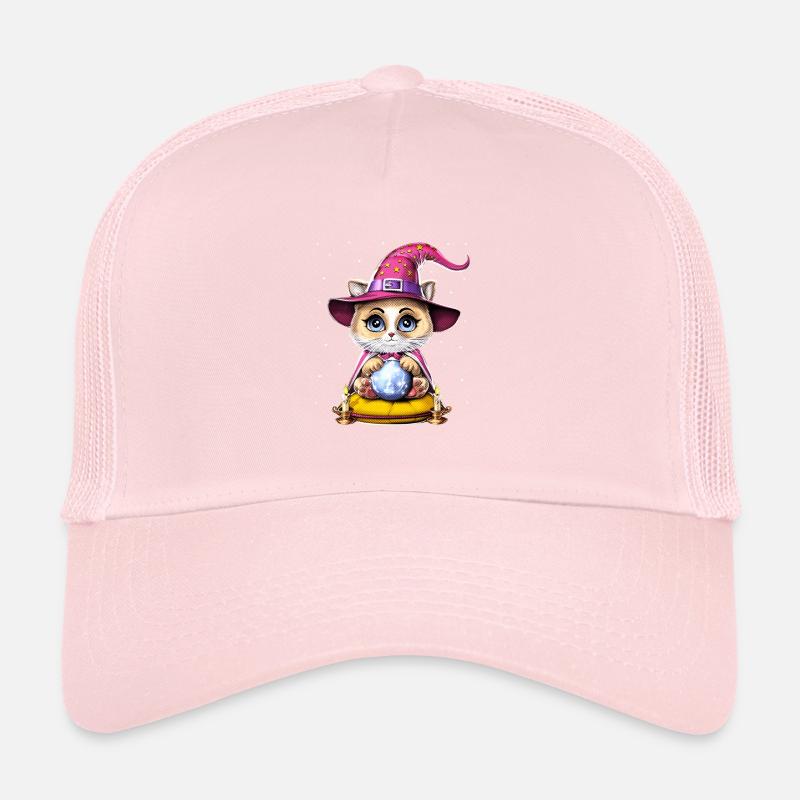 Cat Fortune Teller Trucker Cap