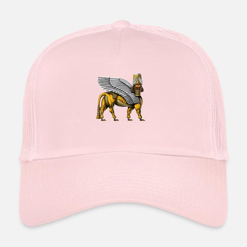 Lamassu Sumerian Winged Bull Trucker Cap