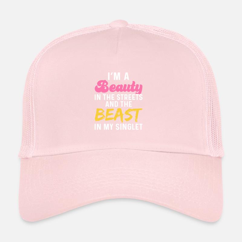 Ich bin eine Schönheit auf der Straße und das Bies Trucker Cap