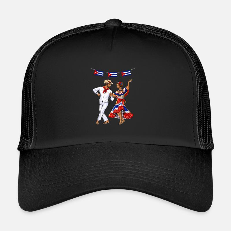 Cuban Traditional Dance Trucker Cap