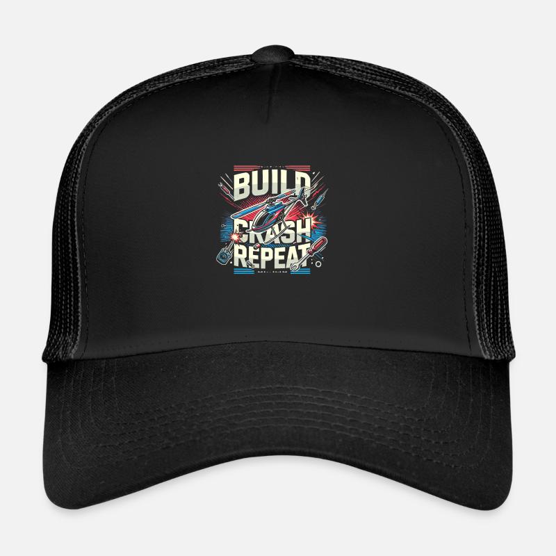 Bau-Crash-Wiederholung Trucker Cap
