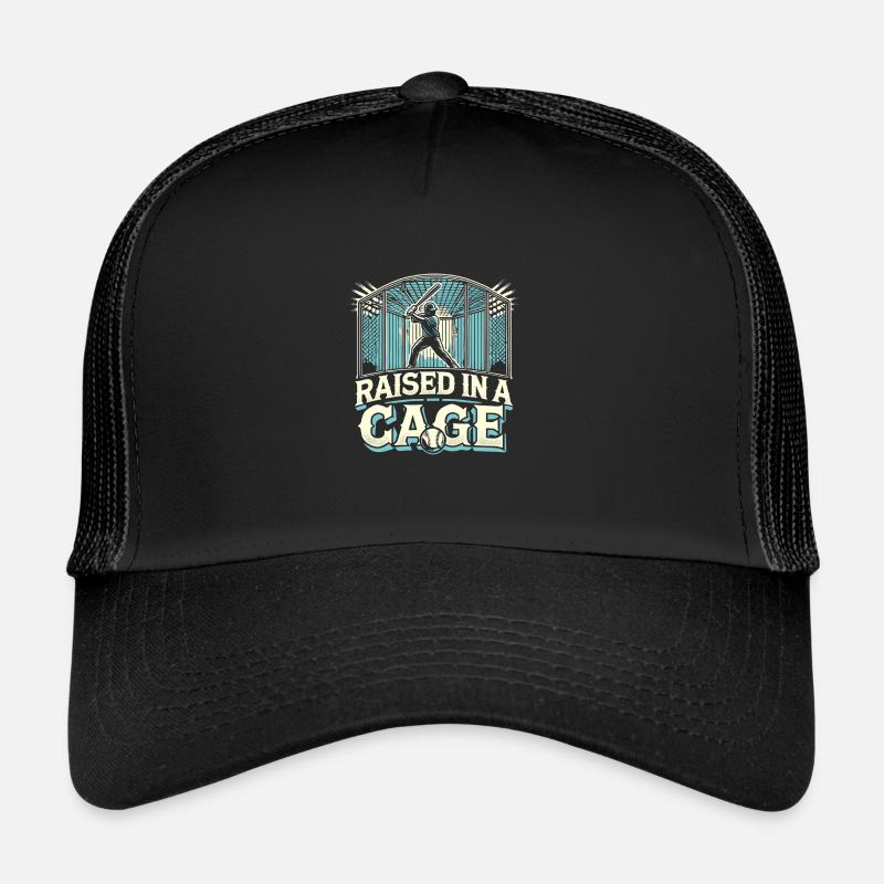 In einem Käfig aufgezogen Trucker Cap